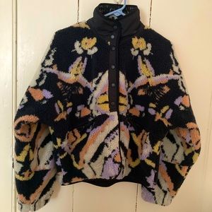 Free People Hit The Slopes Fleece Jacket